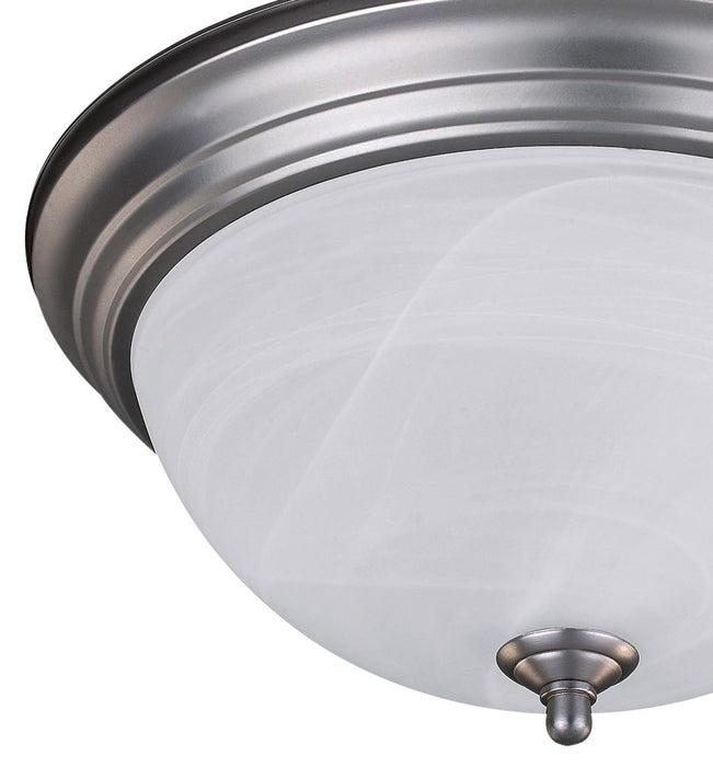 Canarm IFM415BN Three Light Flush Mount, Brushed Nickel