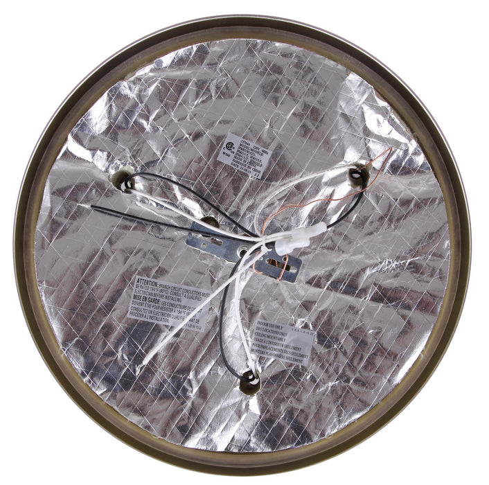 Canarm IFM415BN Three Light Flush Mount, Brushed Nickel