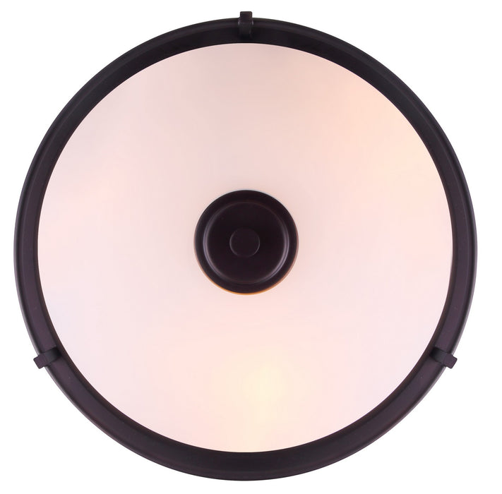 Canarm IFM421A15ORB Three Light Flush Mount, Oil Rubbed Bronze