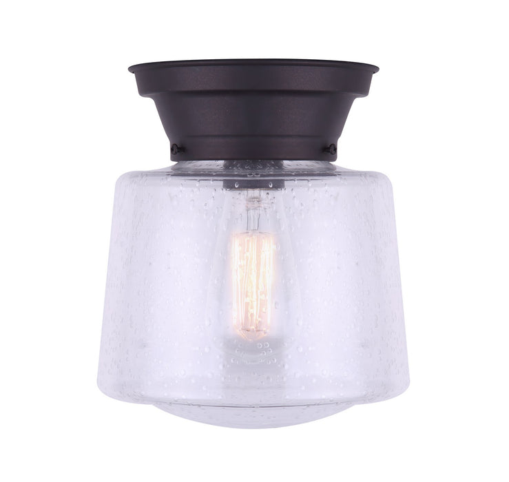 Canarm IFM623A08ORB One Light Flush Mount, Oil Rubbed Bronze