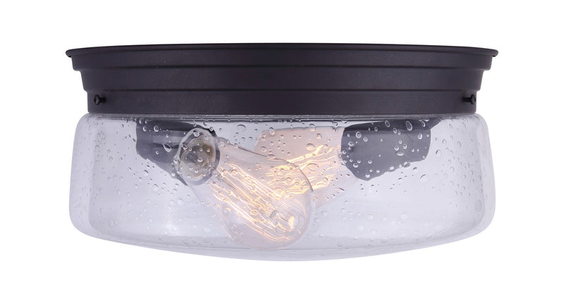 Canarm IFM623A12ORB Two Light Flush Mount, Oil Rubbed Bronze