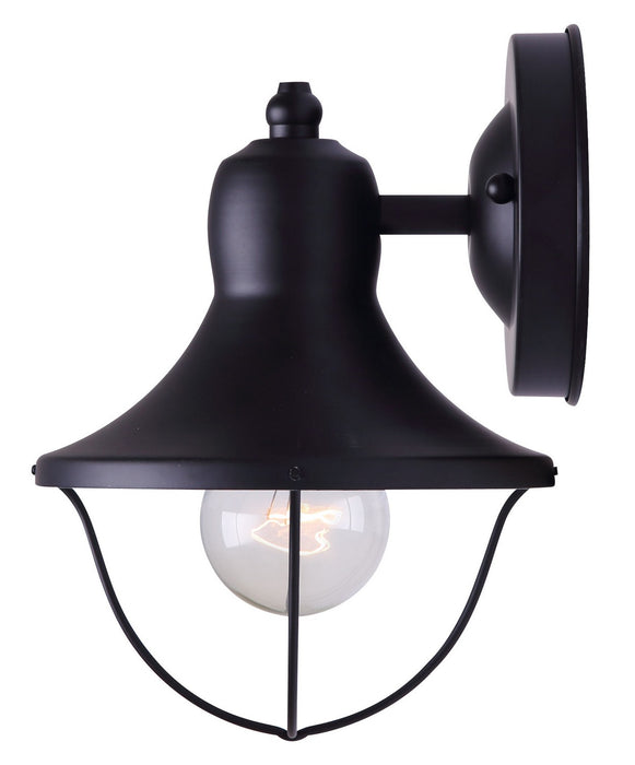 Canarm IOL143TBK-C One Light Outdoor Lantern, Black