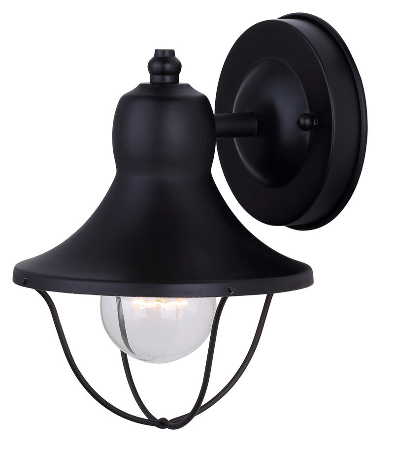 Canarm IOL143TBK-C One Light Outdoor Lantern, Black