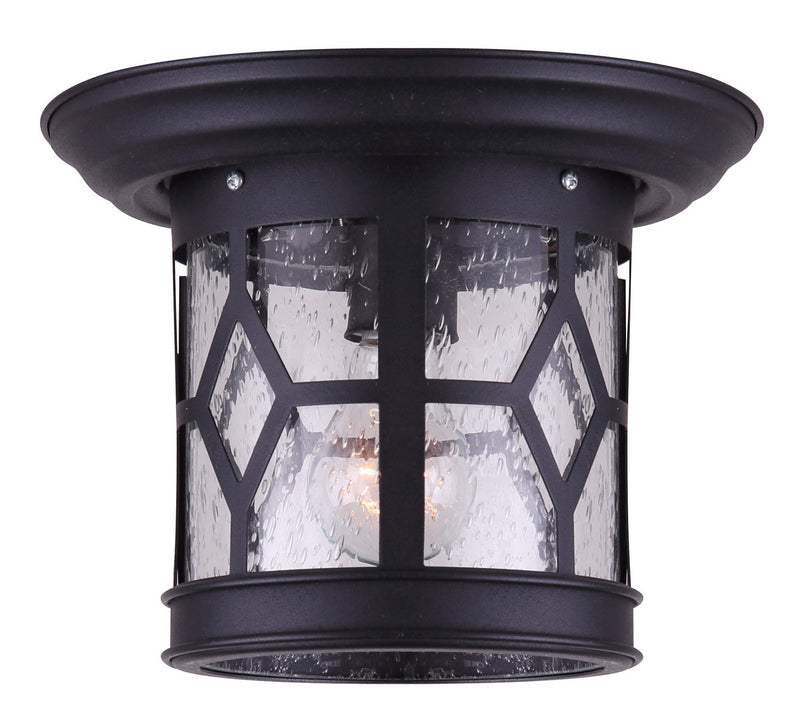 Canarm IOL207BK One Light Outdoor Downlight, Black