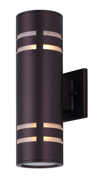 Canarm IOL256ORB Two Light Outdoor Lantern, Oil Rubbed Bronze