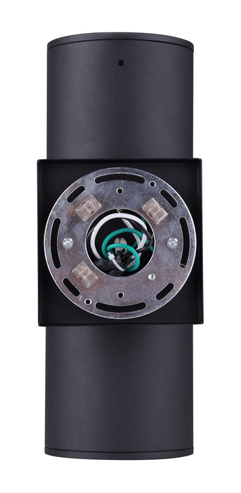 Canarm IOL282BK Two Light Outdoor Lantern, Black