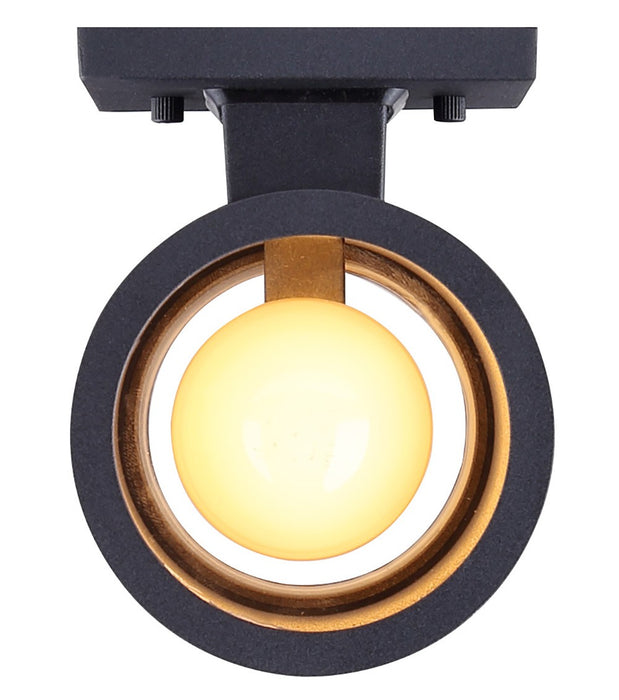 Canarm IOL282BK Two Light Outdoor Lantern, Black