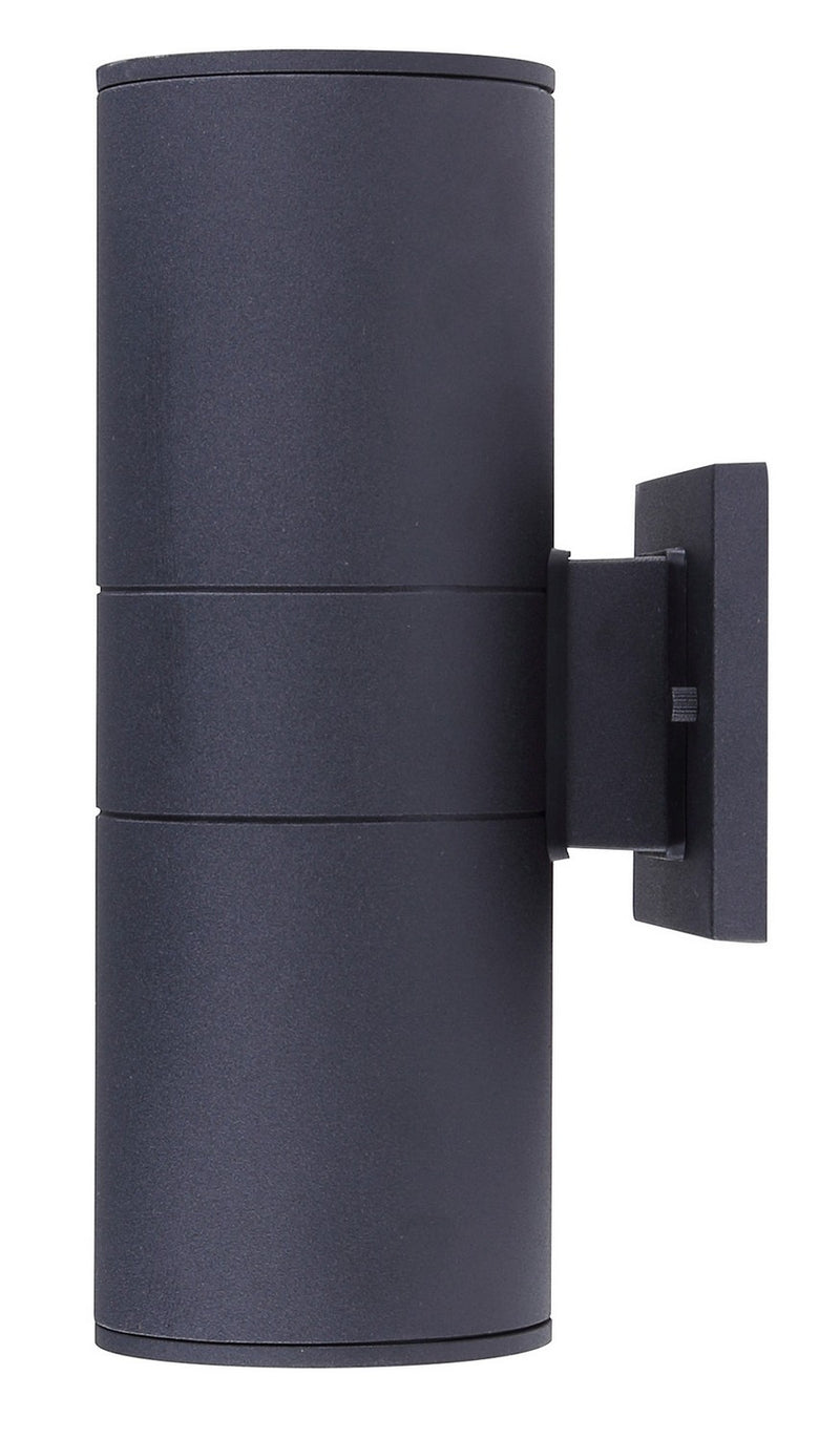 Canarm IOL282BK Two Light Outdoor Lantern, Black