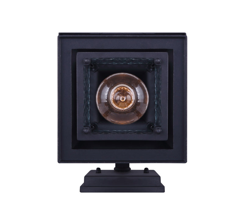 Canarm IOL283BK One Light Outdoor Lantern, Black