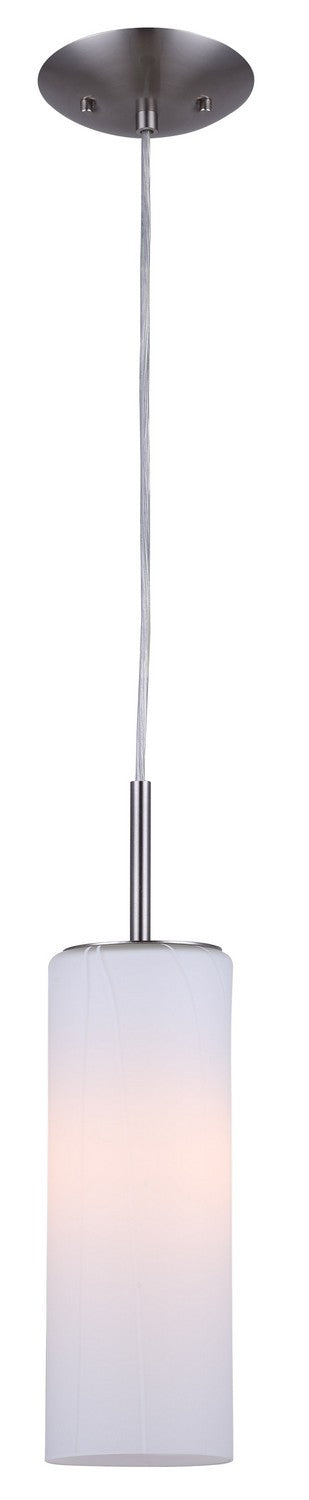 Canarm IPL305A01BPT One Light Pendant, Brushed Pewter