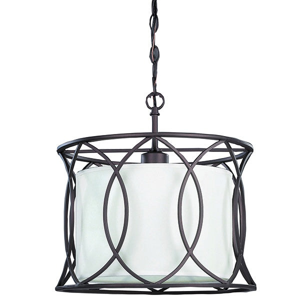 Canarm IPL320A01ORB14 One Light Pendant, Oil Rubbed Bronze