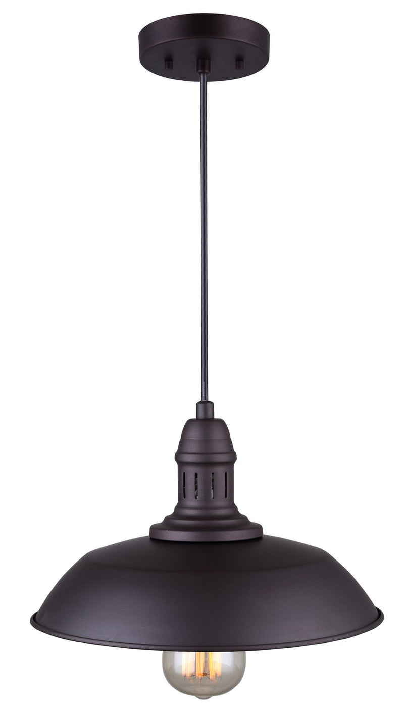 Canarm IPL351B01ORB One Light Pendant, Oil Rubbed Bronze