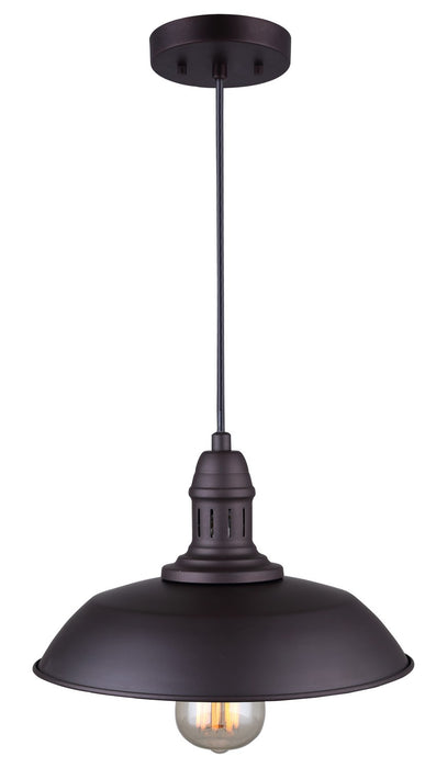 Canarm IPL351B01ORB One Light Pendant, Oil Rubbed Bronze