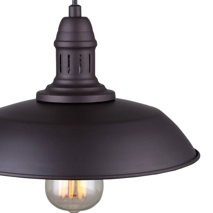 Canarm IPL351B01ORB One Light Pendant, Oil Rubbed Bronze
