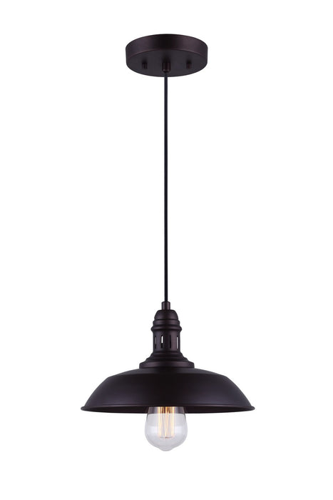 Canarm IPL351B01ORB One Light Pendant, Oil Rubbed Bronze