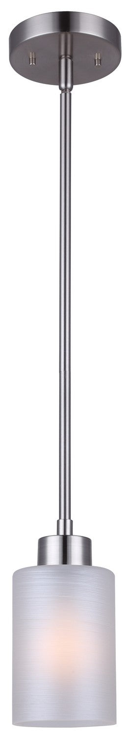 Canarm IPL359A01BPT One Light Pendant, Brushed Pewter