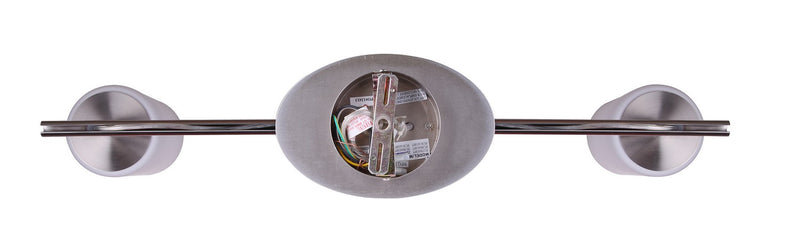 Canarm IPL379A03BPT Three Light Pendant, Brushed Pewter