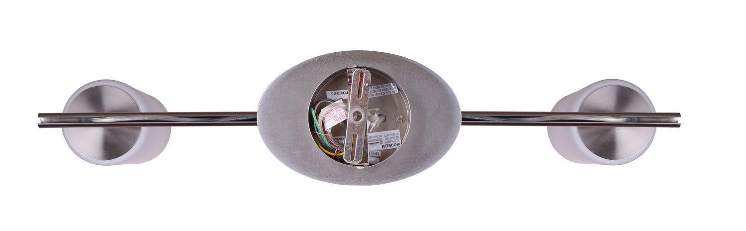 Canarm IPL379A03BPT Three Light Pendant, Brushed Pewter