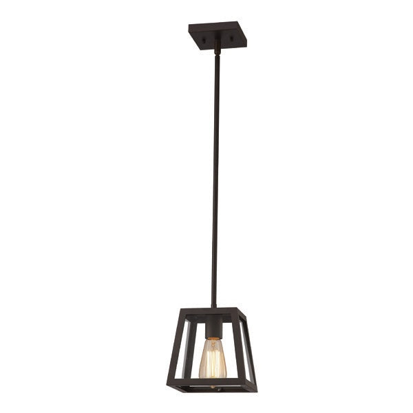 Canarm IPL480A01ORB One Light Pendant, Oil Rubbed Bronze