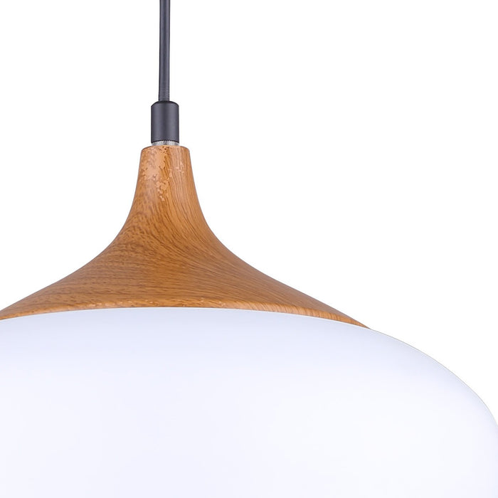 Canarm IPL614A01WH One Light Pendant, White