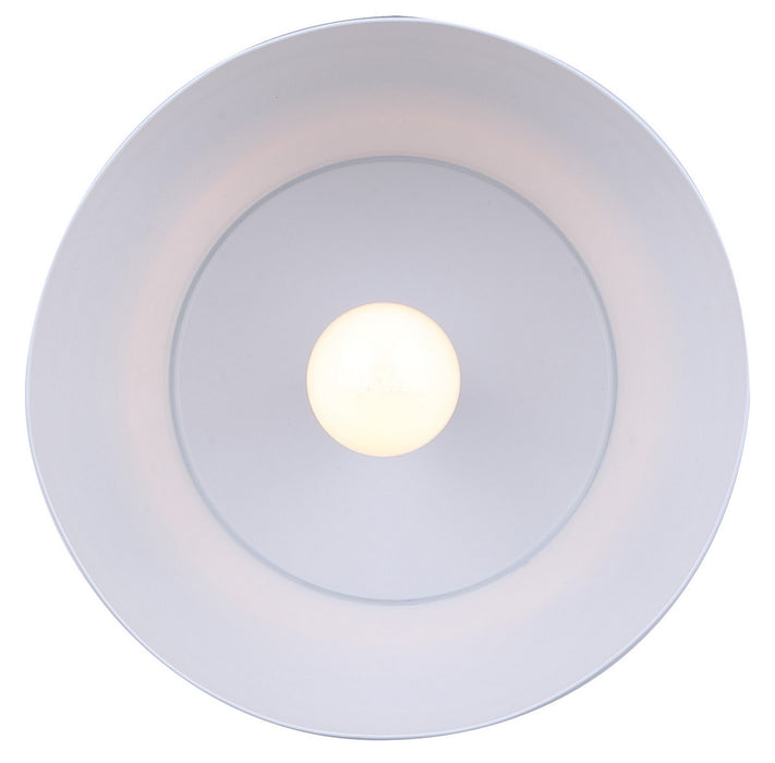 Canarm IPL614A01WH One Light Pendant, White