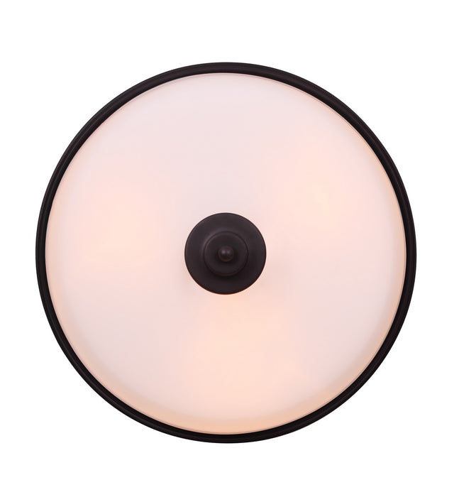 Canarm ISF286A03ORB Three Light Semi Flush Mount, Oil Rubbed Bronze