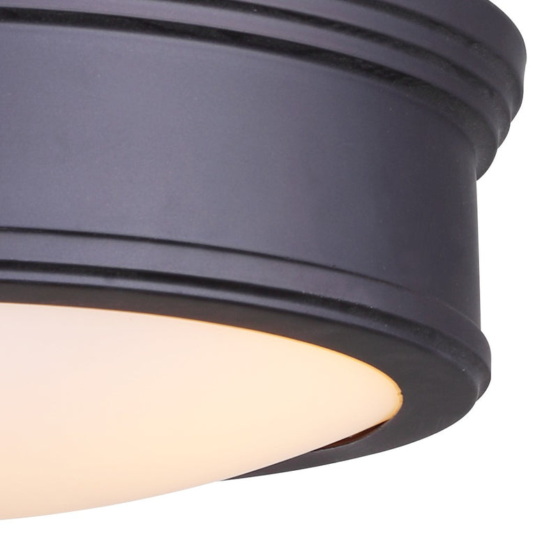 Canarm ISF624A03ORB Three Light Semi Flush Mount, Oil Rubbed Bronze