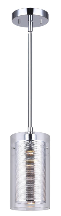 Canarm IST184B01CH10 One Light Pendant, Chrome