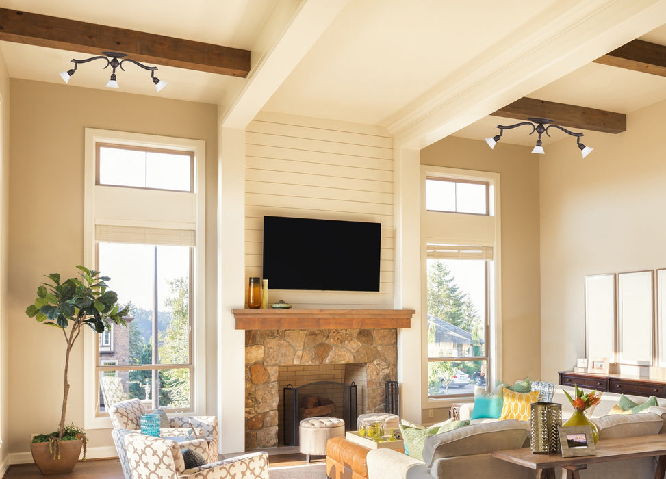Canarm IT217A03ORB10 Three Light Track, Oil Rubbed Bronze