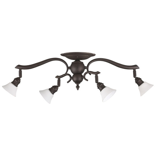 Canarm IT217A04ORB10 Four Light Track, Oil Rubbed Bronze