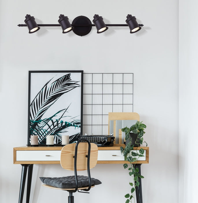 Canarm IT299A04ORB10 Four Light Track, Oil Rubbed Bronze