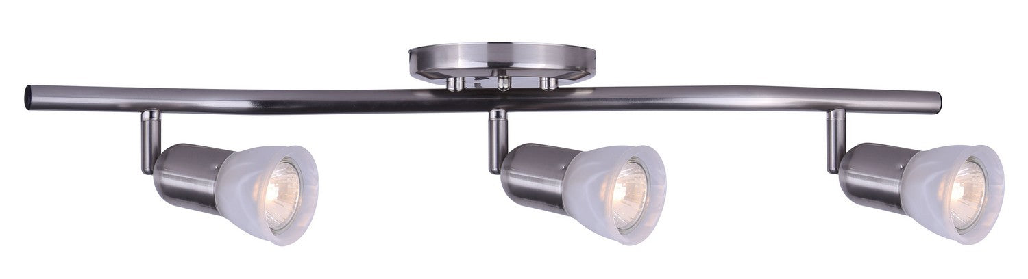 Canarm IT356A03BPT10 Two Light Track Lighting, Brushed Pewter