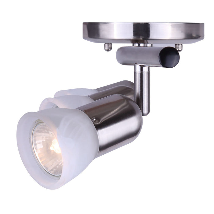 Canarm IT356A03BPT10 Two Light Track Lighting, Brushed Pewter