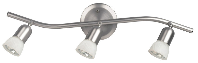 Canarm IT356A03BPT10 Two Light Track Lighting, Brushed Pewter