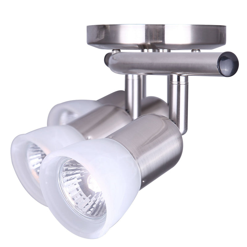 Canarm IT356A04BPT10 Four Light Track, Brushed Pewter