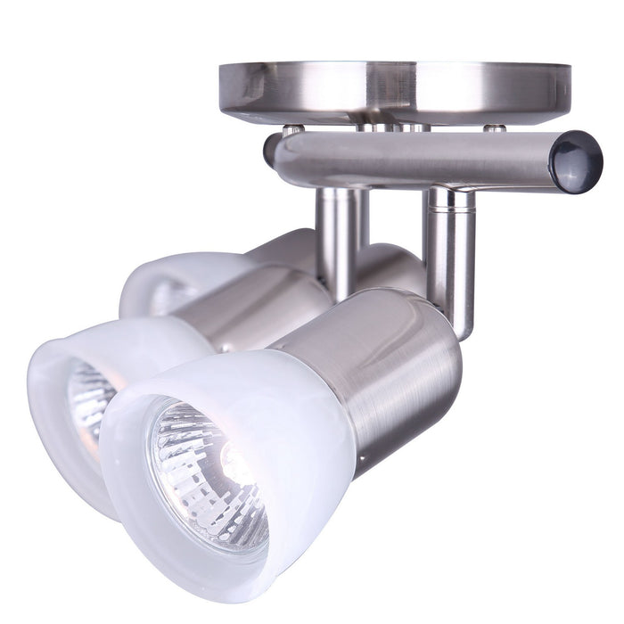 Canarm IT356A04BPT10 Four Light Track, Brushed Pewter