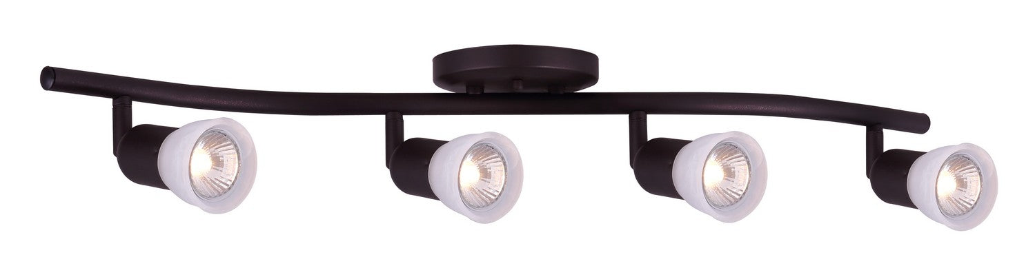 Canarm IT356A04ORB10 One Light Track Lighting, Oil Rubbed Bronze