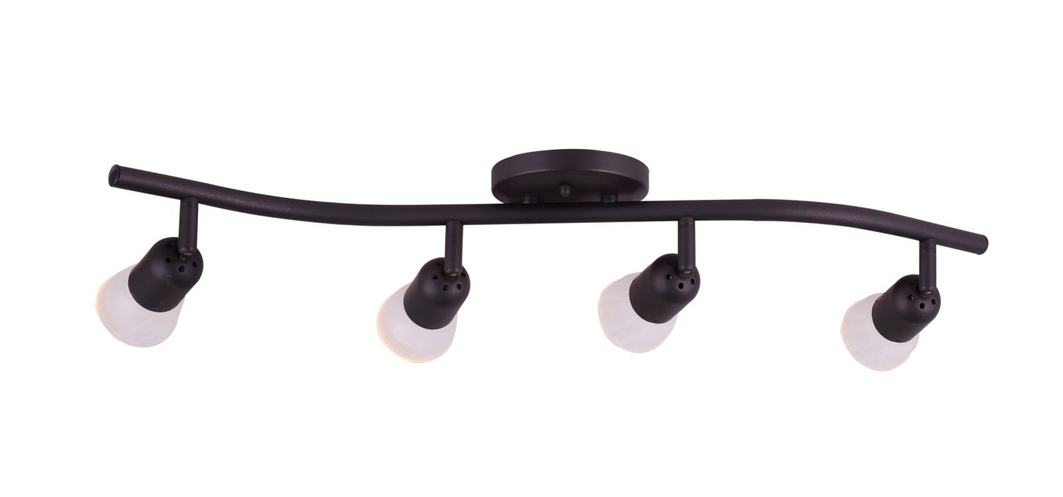 Canarm IT356A04ORB10 One Light Track Lighting, Oil Rubbed Bronze