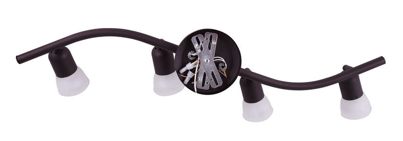 Canarm IT356A04ORB10 One Light Track Lighting, Oil Rubbed Bronze