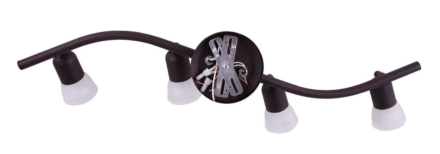 Canarm IT356A04ORB10 One Light Track Lighting, Oil Rubbed Bronze