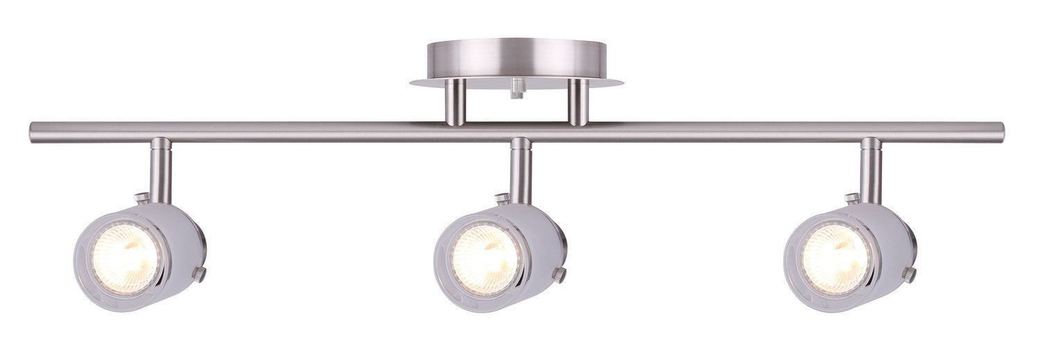 Canarm IT406A03BN10 Six Light Track, Brushed Nickel