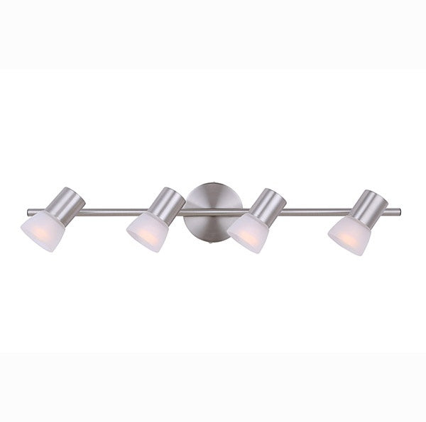 Canarm IT517A04BN Four Light Track, Brushed Nickel