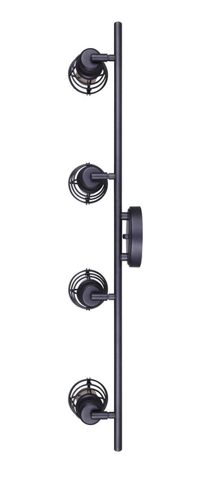 Canarm IT611A04GPH Four Light Track, Graphite