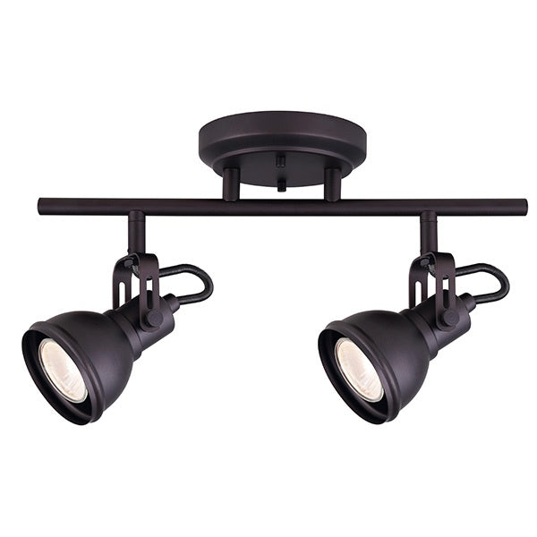 Canarm IT622A02ORB10 Two Light Track, Oil Rubbed Bronze