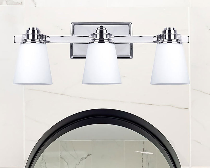 Canarm IVL220A03CH Three Light Vanity, Chrome