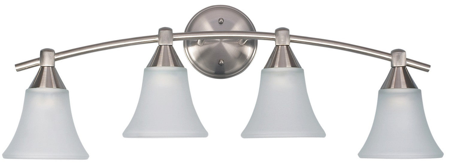 Canarm IVL221A04BPT Four Light Vanity, Brushed Pewter