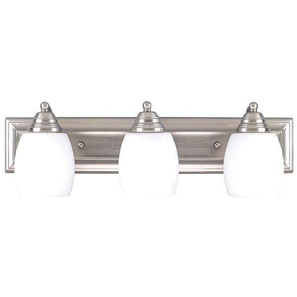Canarm IVL259A03BPT Three Light Vanity, Brushed Pewter