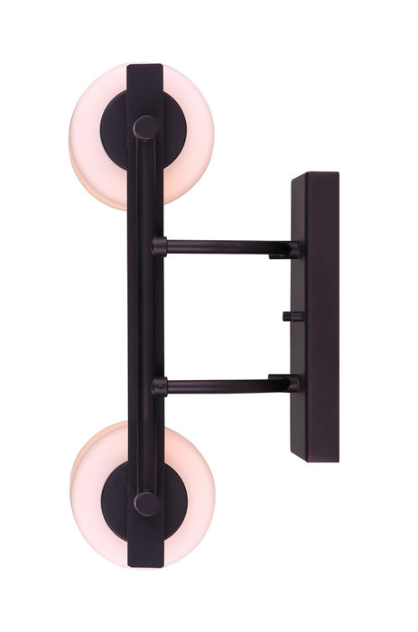 Canarm IVL363A02ORB Two Light Vanity, Oil Rubbed Bronze