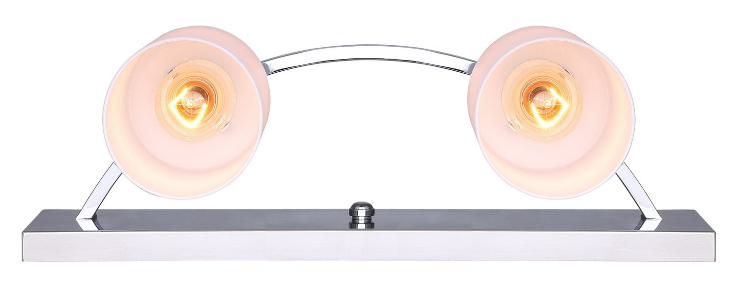 Canarm IVL370A02CH-O Two Light Vanity, Chrome