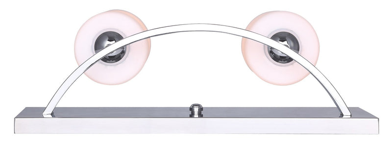 Canarm IVL370A02CH-O Two Light Vanity, Chrome